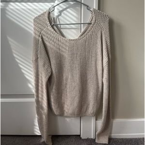 Hollister Cross Back Sweater